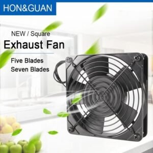 Square Exhaust Fan Ventilator For Window Wall Toilet