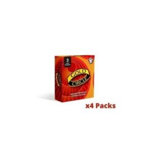Gold Circle Condom - 4 Packs