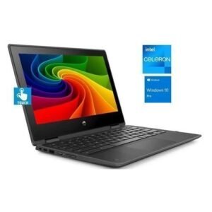 Hp ProBook 11 X360- TOUCH Intel Celeron 128GB 4GB RAM WIN10 Pro+32GB FLASH & USB LIGHT FOR KEYBOARD