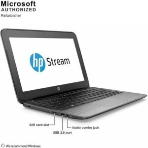 Hp Stream 11 Pro- Intel Celeron- Education Edition - 4GB RAM - 64GB HDD Windows 10 Pro+ BAG