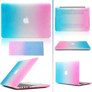Matte Hard Shell  Laptop Protector case + Keyboard Cover For Apple MacBook Air Pro Retina 11 12 13 15