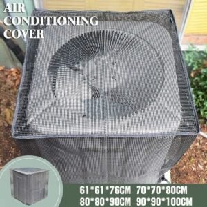 Sturdy Covers Full Mesh Air Conditioner Cover - AC Cover - Outdoor Protection -- 61x61x76cm/ 70x70x80cm/ 80x80x90cm/ 90x90x100cm 80x80x90cm