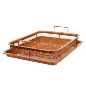 Bacon Bonanza By Gotham Steel Oven Healthier Bacon Drip Rack Tray With Pan - NEW