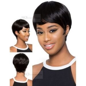 Hair Wig Short Hair Wig - Black