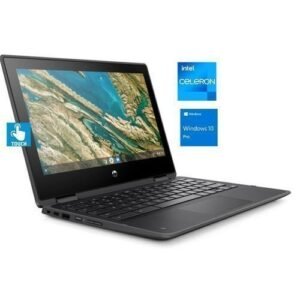 Hp Notebook 11 - TOUCH- 512GB SSD/4GB RAM-Intel CELERON QUAD CORE WIN10 Pro +Mouse &USB Light