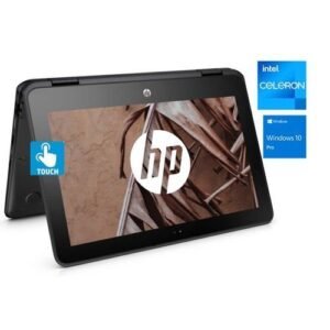 Hp ProBook 11 X360- Intel CELERON LAPTOPS - 256GB SSD-TOUCHSCREEN 4GB RAM Windows10 Pro + Laptop Pouch