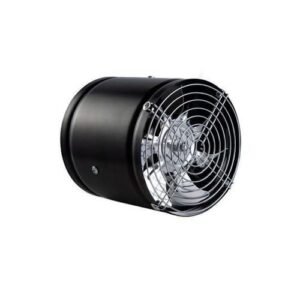 6Inch Pipe Exhaust Fans Metal Pipe Ventilation Exhaust Fans Black