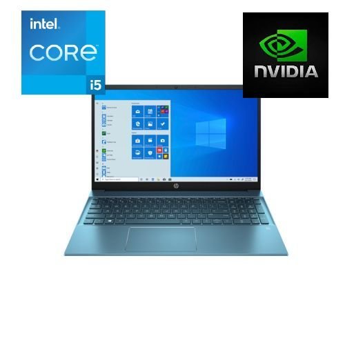Hp Pavilion 15 11th Gen-Core-i5 512GB SSD/8GB Backlit Keyboard, Nvidia Graphics Mx350 Wins 10