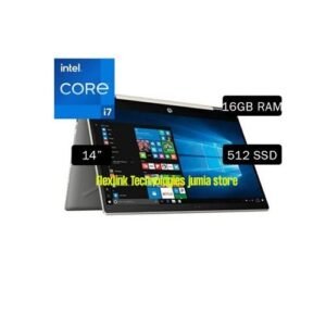 Hp Pavilion X360 2-in-1 14-ek0059nia, Core I7-1255U, 16GB RAM, 512GB SSD, Touch, Backlit Keyboard