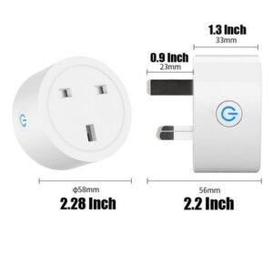 Wifi Smart Plug Uk Adaptor Wireless Remote Control Power