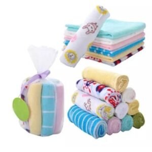 8 In 1 Baby Wash Cloth Face Towels