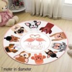 Fashionable Round Center Rug