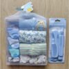 Baby Sleep Suit Socks Wash Cloth And Comb Set