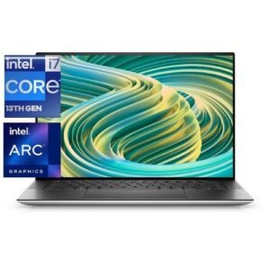 DELL XPS 15 9530 (Silver/Black) - 15.6" Full HD Display - 32GB RAM - 13th Gen Intel Core I7-13700H Processor (Up To 5.5GHz) - 1TB SSD (512GB + 512GB) - 4GB Intel Arc A370M Graphics  - Windows 11 Home X64