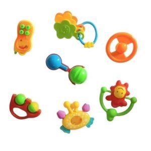 Colourful Baby Rattles Toys
