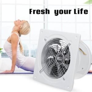 4 Inline Duct Booster Fan Exhaust Blower Air Cleaning Cooling Vent Metal