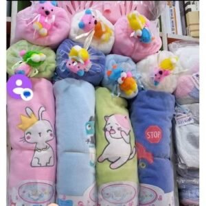 Bimbo Baby Shawl Honey Colourful And Sweet Look