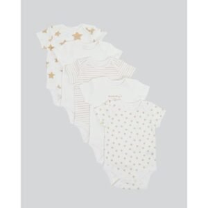 Dunnes Unisex Baby Bodysuits Set