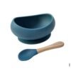 Silicon Suction Bowl And Spoon Set