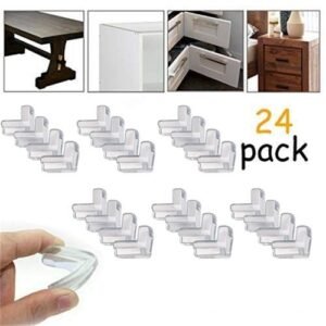24-pack Of Baby-safe Silicone Table Corner Edge Protectors