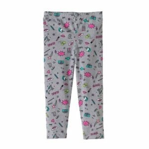 Garanimals Girls LOL Print Leggings- Grey
