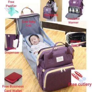 Multipurpose Foldable Baby Bag And Baby Cot Bed