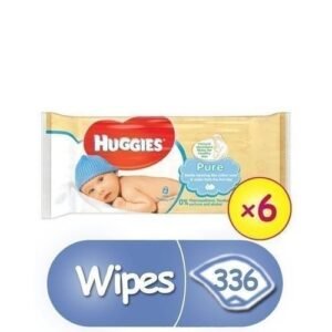 Huggies Pure Baby Wipes - 6Packs X 56pcs (?~336 Count?)?