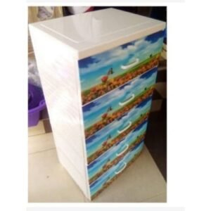 Character Baby Plastic Wardrobe - 5 Layers