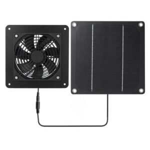 Solar Panel Fan Kit Air Ventilation Fan Weathe