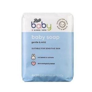 Boots Baby Bar Soap 4 X 100g