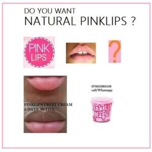Quick Active Permanent Unisex Pink Lip Magic Cream