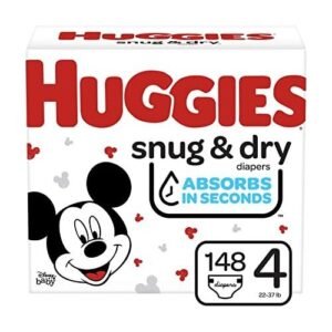 Huggies Snug & Dry Size 4 (148 Count)