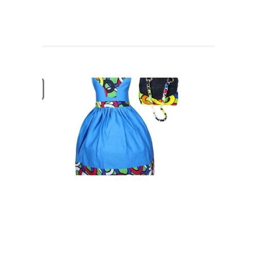 Baby Girl Dress With Hand Bag
