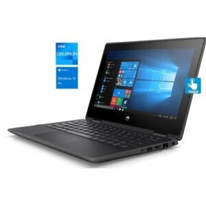 Hp ProBook 11 X360- TOUCH Intel Celeron 512GB 4GB RAM WIN10 Pro+32GB FLASH & USB LIGHT FOR KEYBOARD