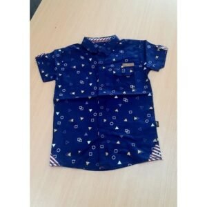 Boys Short-sleeved Botton Down Shirt