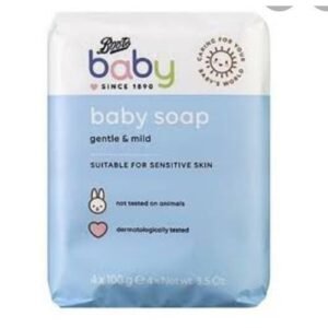 Boots Lovely Boots,!!  Baby Soap !!(pack Of 4) Very Nice