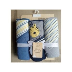 3 Pcs Baby Hooded Towel