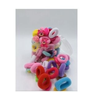 30 PCS HAIR RUBBER BAND ELASTIC COLOR SCRUNCHIE HEADBAND