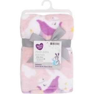 Parent'S Choice Baby Extra Soft Plush Receiving Blankets-Pink(30*36INCHES)