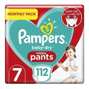 Pampers Baby Dry Pants Size 7, 112 Count. UK