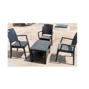 ATK Rathan Chair And Rathan Table