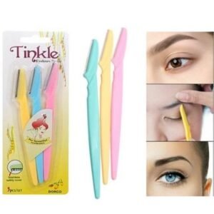 Tinkle Eyebrow Razors, 3 Pcs Set