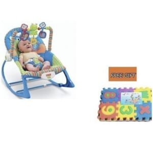 Infant To Toddler Rocker,Comfort Baby Bouncer And Play Mat