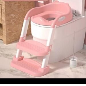 Foldable Children's Comfortable Training Ladder Toilet Seat