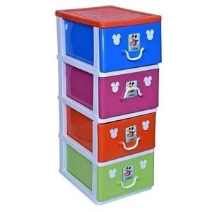 Four Layers Multi Color Wardrobe