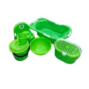 Baby Bath Set -7pcs - Green
