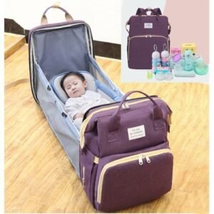 Multifunctional Waterproof Travel Baby Backpack Convertible