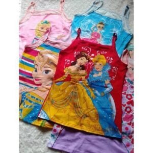 Children Singlet (girls) - 6 Pieces