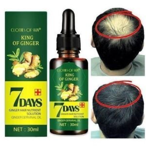 Clothes Of Skin 7 Days Bald Head Hair Restoration Ginger Germinal Oil