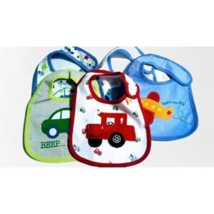 Baby Multi-color & Mixed Bibs- Set Of 5